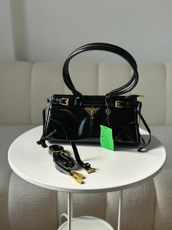 حقيبة برادا مع حزام قاعدة 32🖤