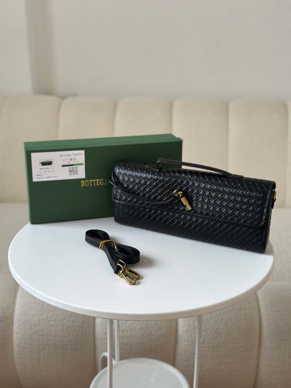 حقيبة بوتيجا فينيتا مع حزام وعلبة قاعدة 31سم🖤