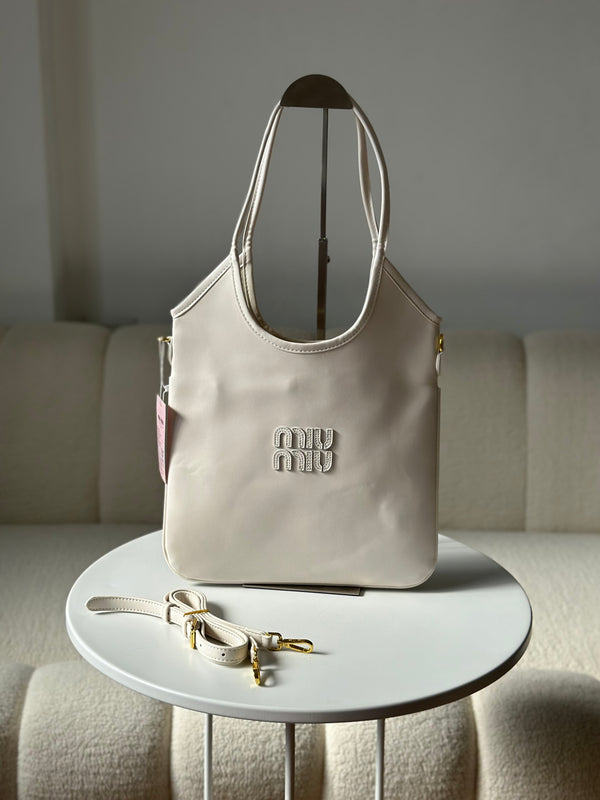 حقيبة ميو ميو مع حزام قاعدة 29سم🤍