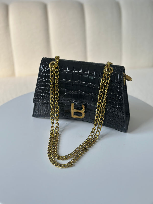 حقيبة بديل بلنسياكا مع سلسلة قاعدة 25 سم 🖤