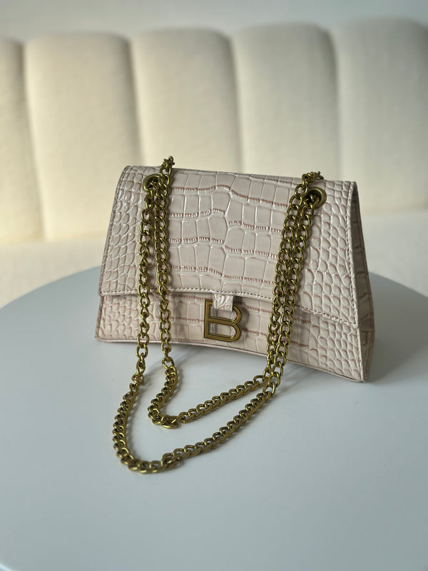 حقيبة بديل بلنسياكا مع سلسلة قاعدة 25 سم 🩶