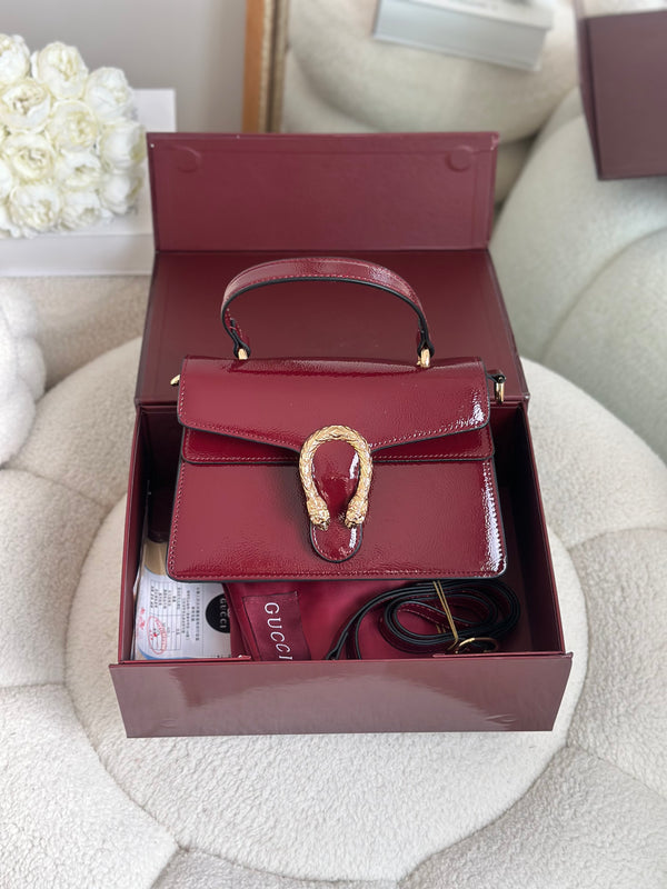 حقيبة جوتشي مع حزام وعلبة قاعدة 22سم❤️‍🔥